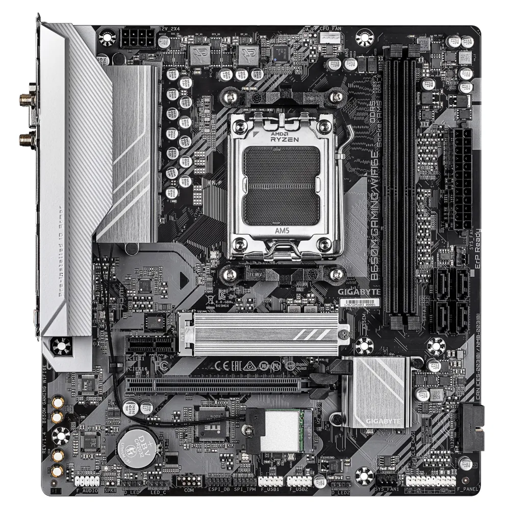 Материнская плата Gigabyte B650M Gaming WiFi6E, AM5 (REV1.4)