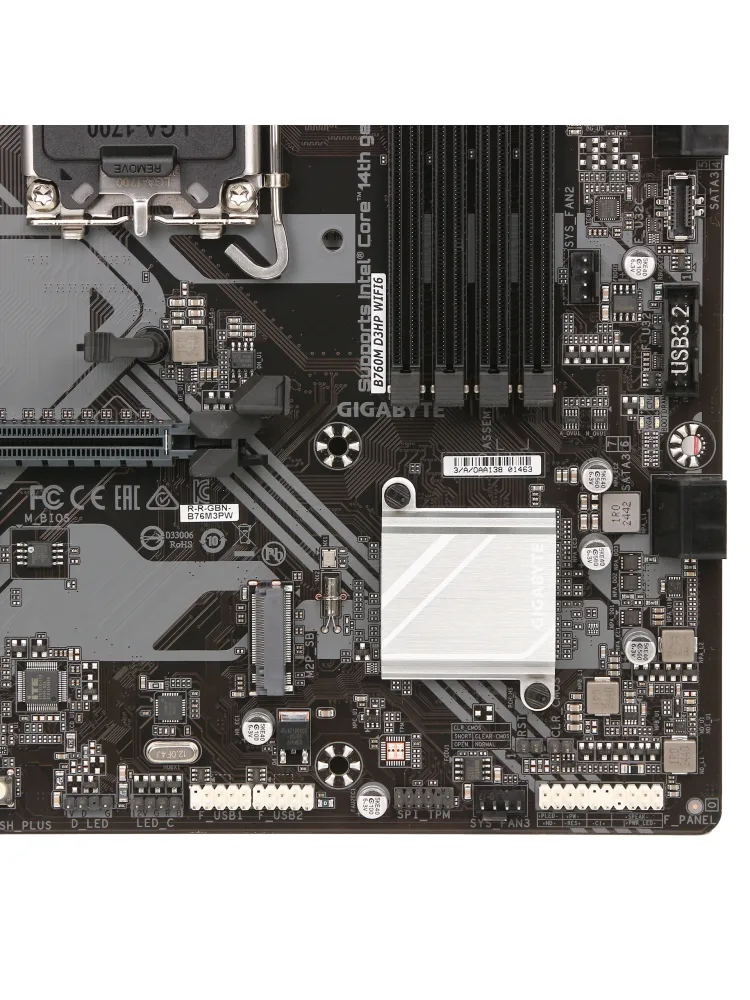Материнская плата Gigabyte B760M D3HP WiFi6, LGA1700 — фото 5