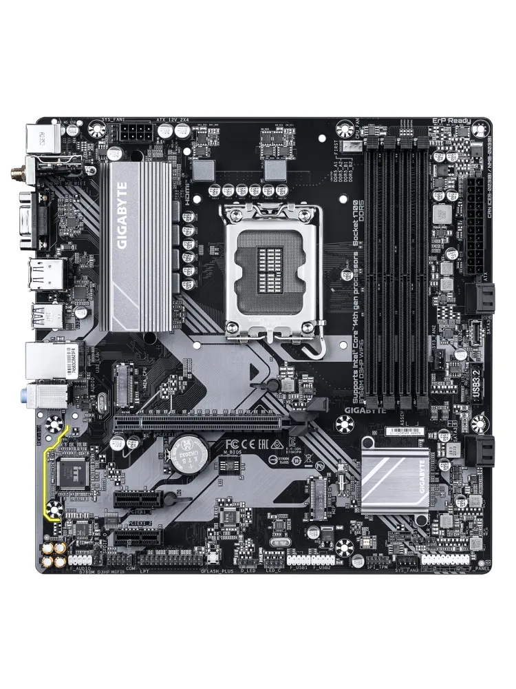 Материнская плата Gigabyte B760M D3HP WiFi6, LGA1700