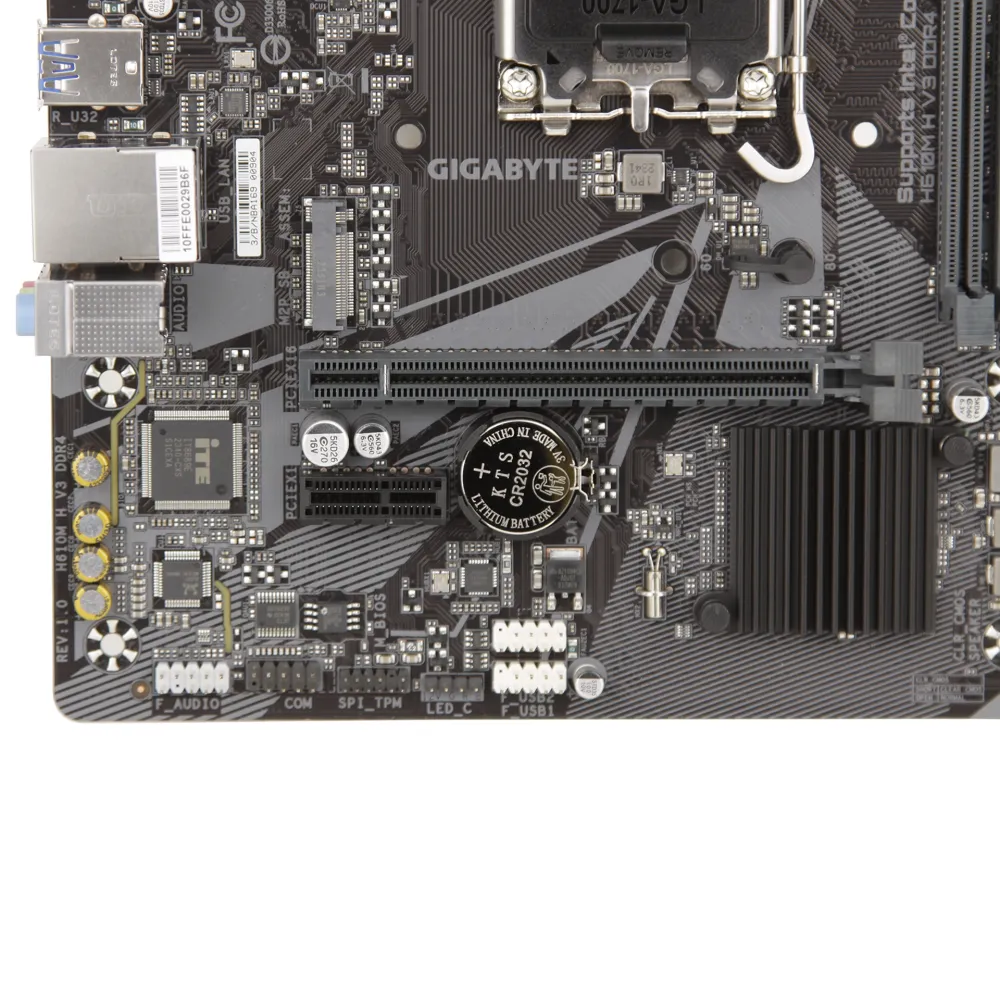 Материнская плата Gigabyte H610M H V3 DDR4, LGA1700 — фото 4