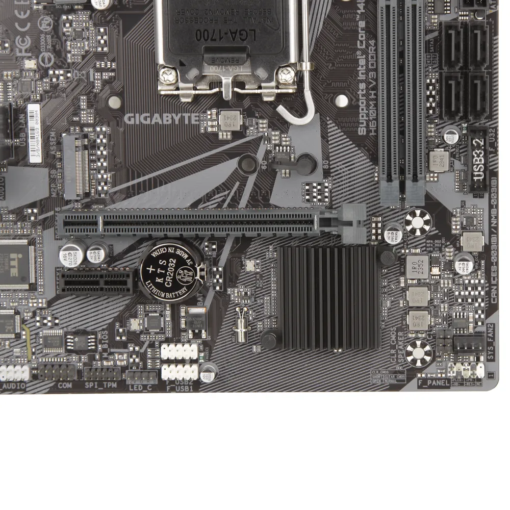 Материнская плата Gigabyte H610M H V3 DDR4, LGA1700 — фото 5