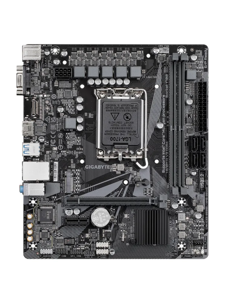 Материнская плата Gigabyte H610M H V3 DDR4, LGA1700