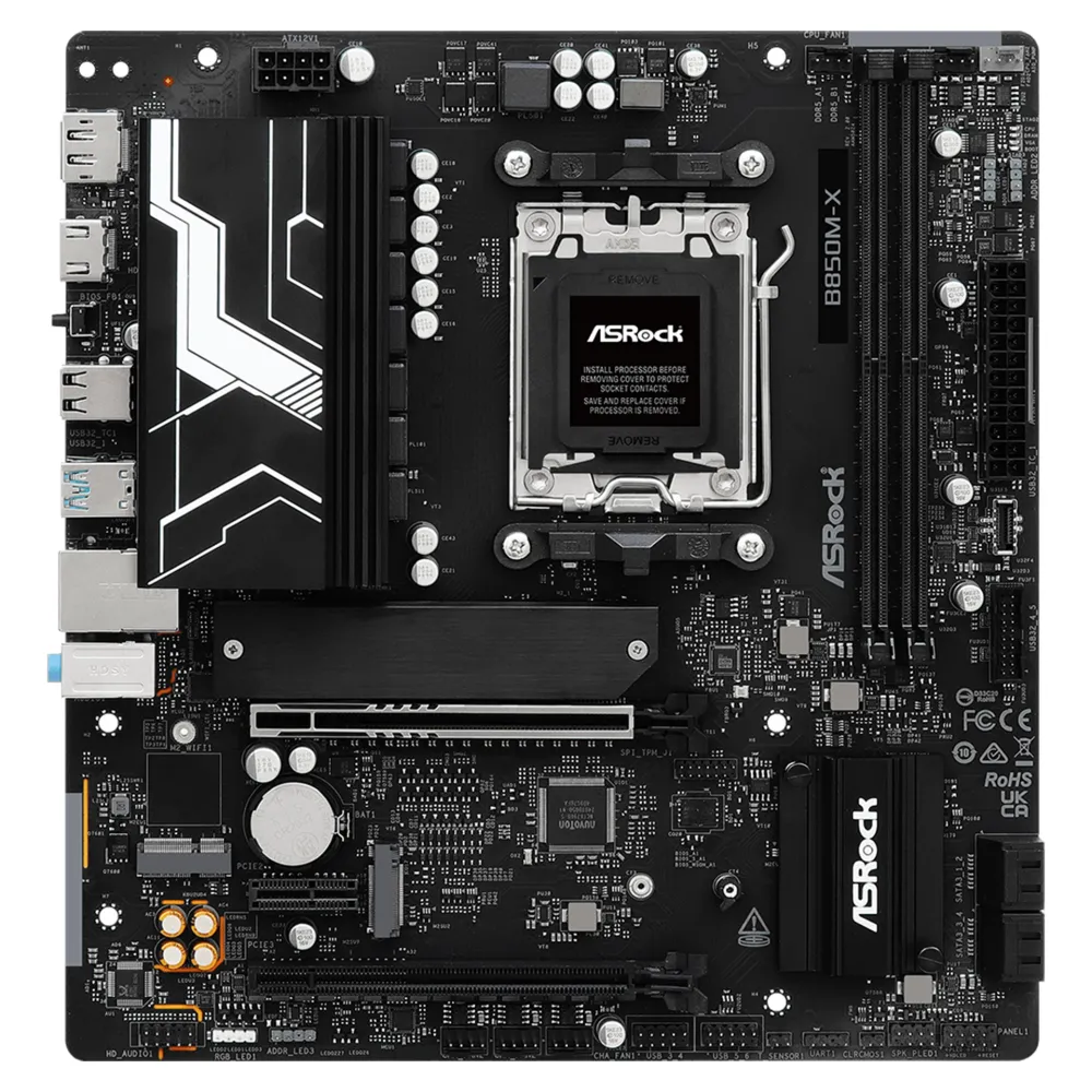 Материнская плата ASRock B850M-X R2.0, AM5