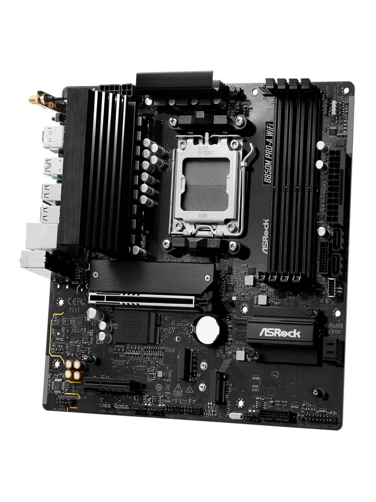 Материнская плата ASRock B850M PRO-A WIFI, AM5 — фото 3