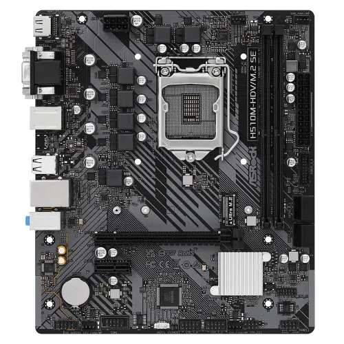 Материнская плата ASRock H510M-HDV/M.2 SE, LGA1200