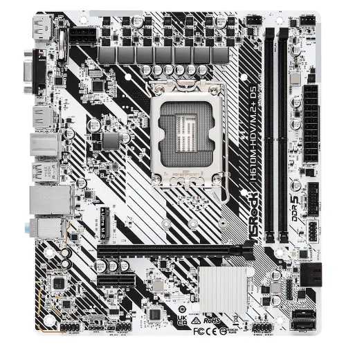 Материнская плата ASRock H610M-HDV/M.2+ D5, LGA1700