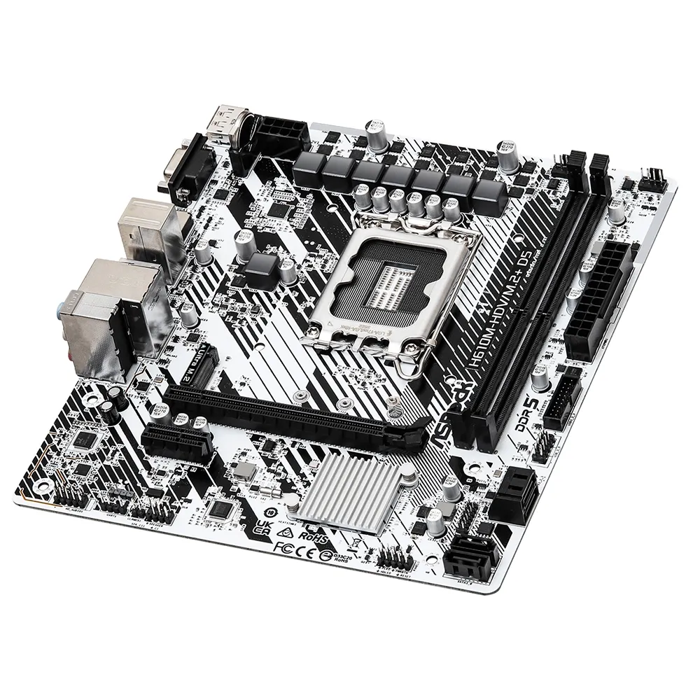 Материнская плата ASRock H610M-HDV/M.2+ D5, LGA1700 — фото 3