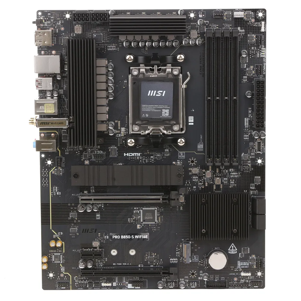 Материнская плата MSI PRO B850-S WiFi6E, AM5