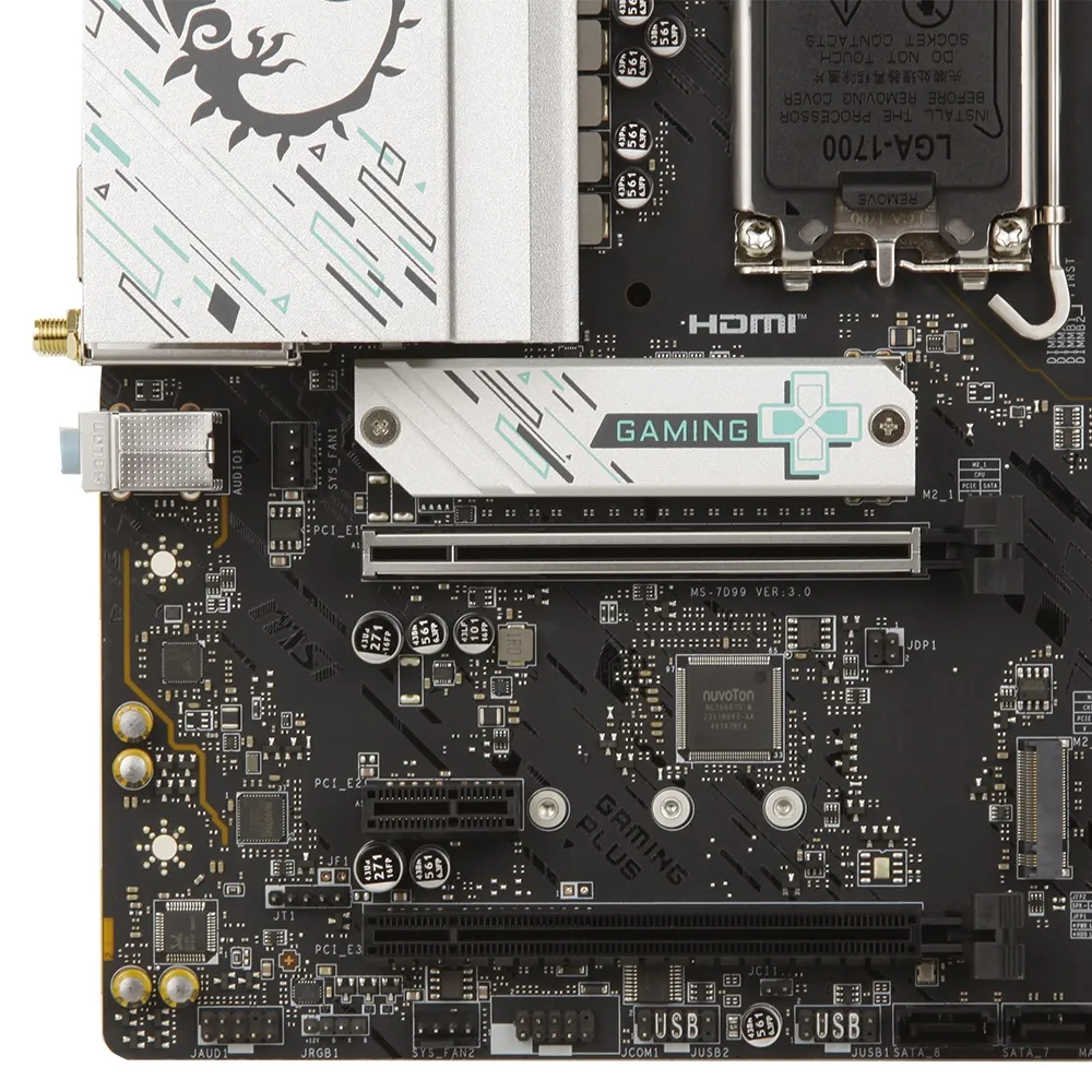Материнская плата MSI B760M Gaming Plus WiFi, LGA1700 — фото 4