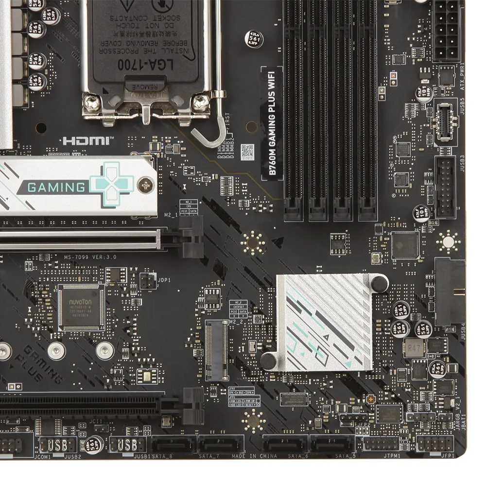 Материнская плата MSI B760M Gaming Plus WiFi, LGA1700 — фото 5