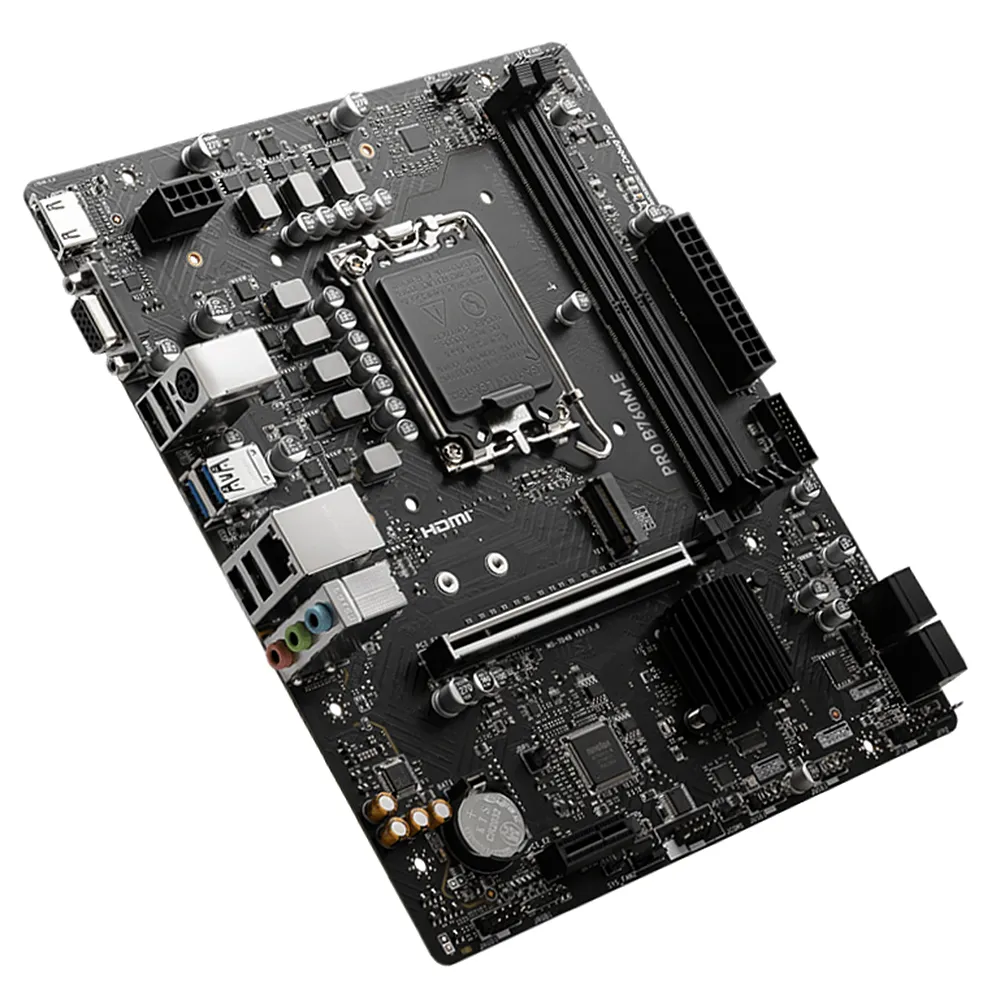 Материнская плата MSI PRO B760M-E, LGA1700 — фото 2