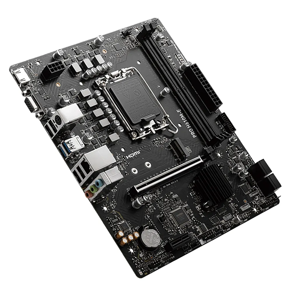 Материнская плата MSI PRO H610M-E, LGA1700 — фото 2
