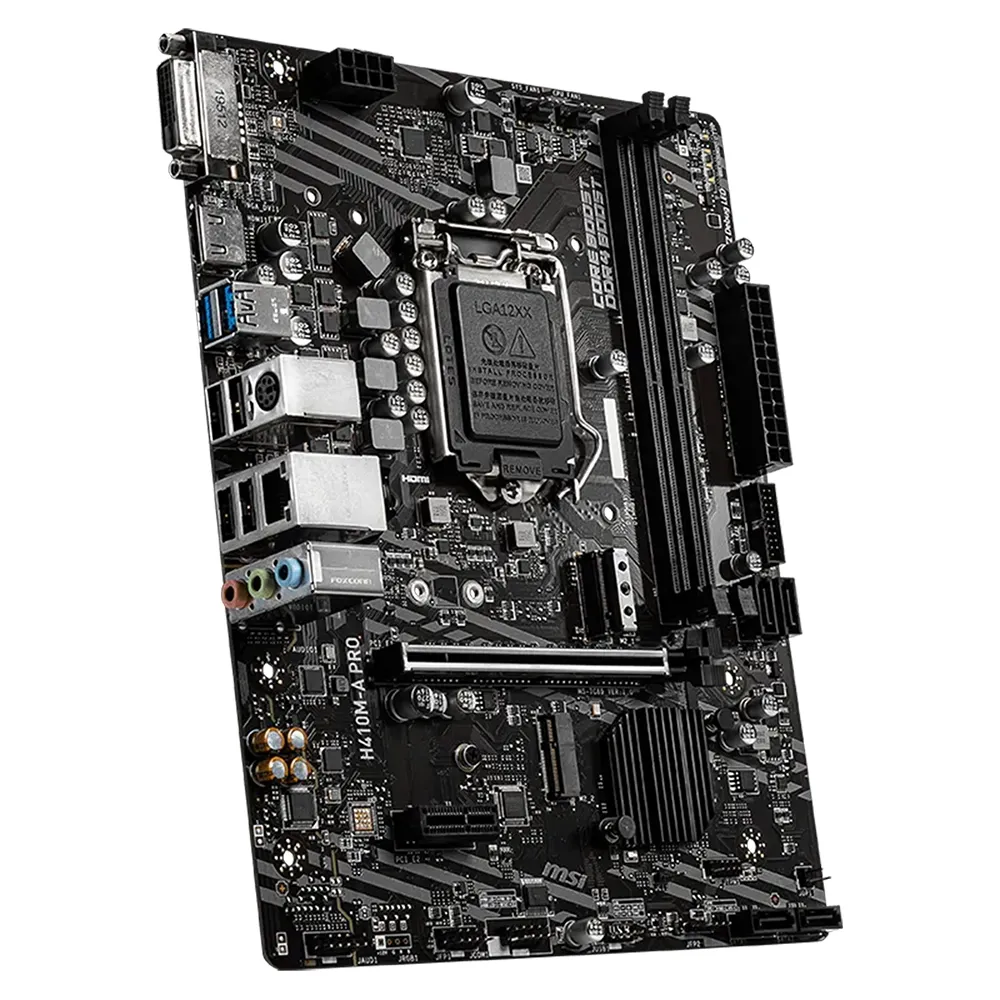 Материнская плата MSI H410M-A PRO, LGA1200 — фото 2