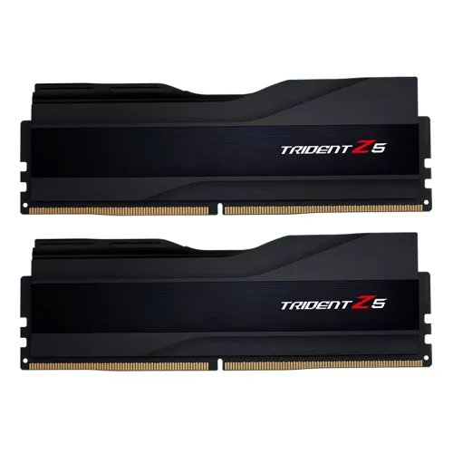 DDR-5 DIMM 64 GB 6000 MHz G.SKILL Trident Z5, 2x 32 GB Kit, Black, BOX (F5-6000J3238G32GX2-TZ5K)