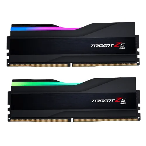 DDR-5 DIMM 64 GB 5600 MHz G.SKILL Trident Z5 RGB, 2x 32 GB Kit, Black, BOX (F5-5600J3636D32GX2-TZ5RK)