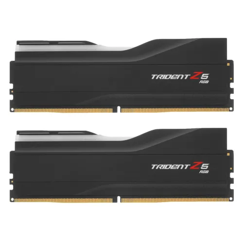 DDR-5 DIMM 32 GB 5600 MHz G.SKILL Trident Z5 RGB, 2x 16 GB Kit, Black, BOX (F5-5600J4040C16GX2-TZ5RK)