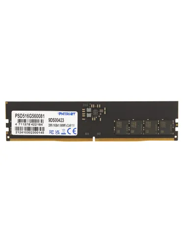 DDR-5 DIMM 16 GB 5600 MHz Patriot Signature Line, BOX (PSD516G560081)
