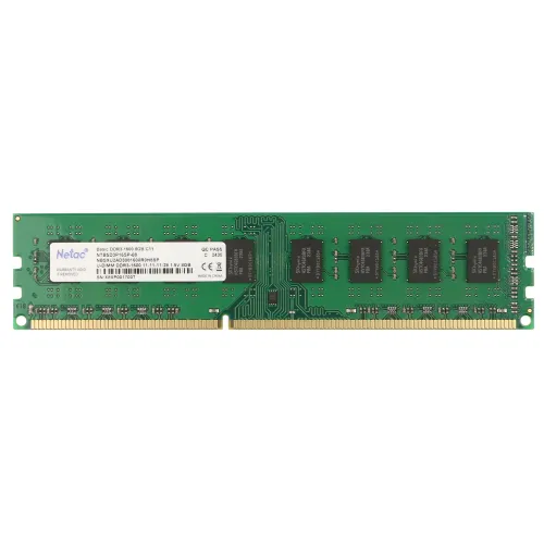 DDR-3 DIMM 8 GB 1600 MHz Netac Basic, BOX (NTBSD3P16SP-08)