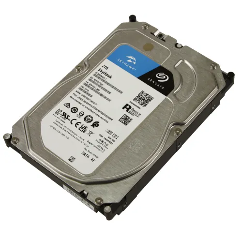 Жесткий диск HDD 2 TB Seagate SkyHawk (ST2000VX017), 3.5", 256 MB, SATA III