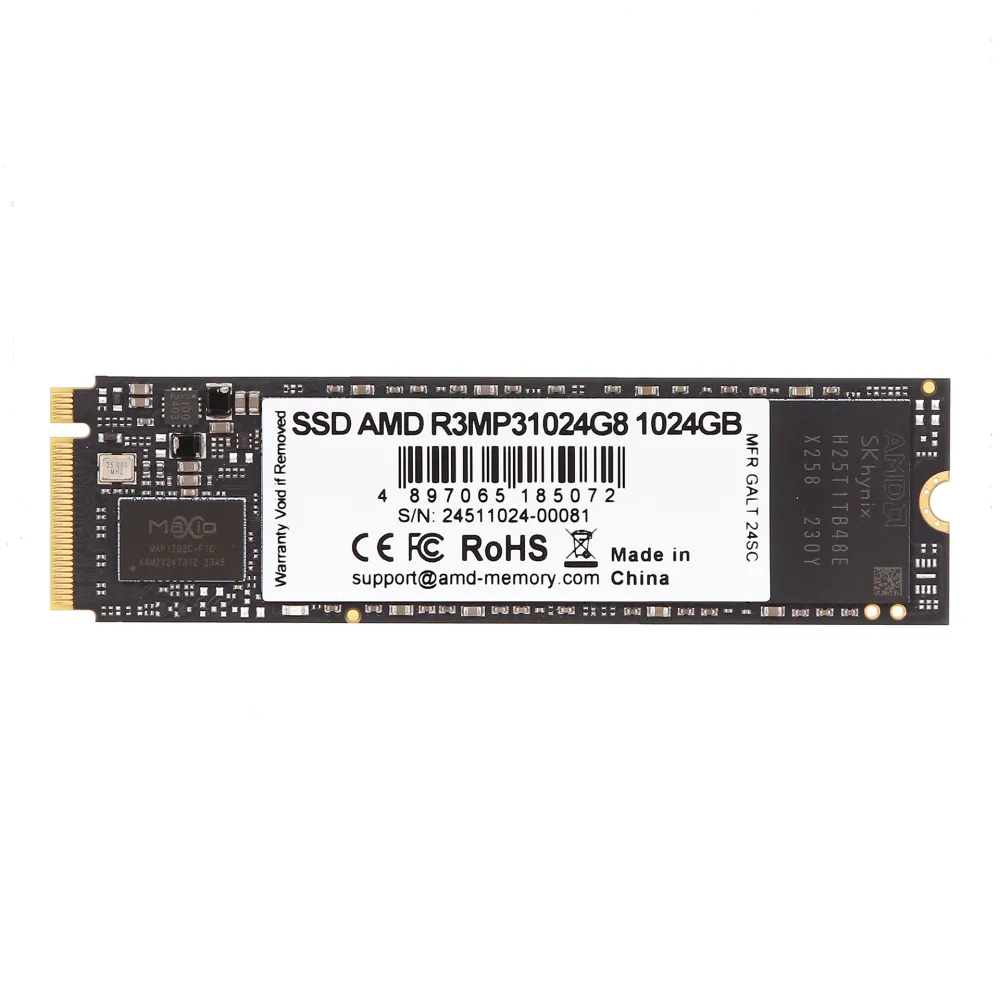 SSD накопитель 1 TB AMD Radeon R3, M.2, PCIe 3.0