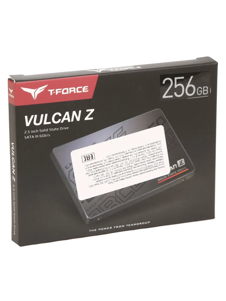 SSD накопитель 256 GB Team Group T-Force Vulcan Z, 2.5", SATA III — фото 4