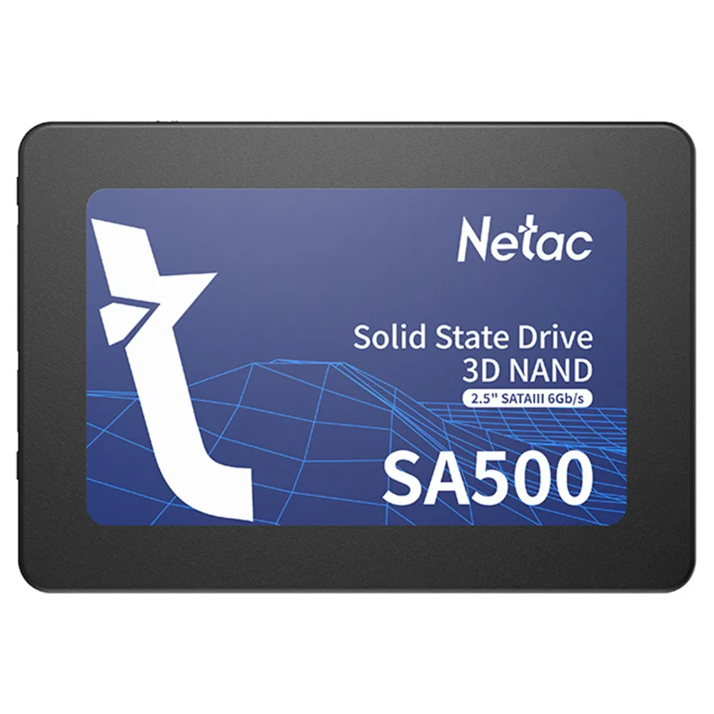 SSD накопитель 480 GB Netac SA500, 2.5", SATA III