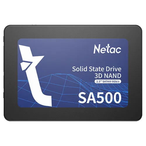 SSD накопитель 480 GB Netac SA500, 2.5", SATA III