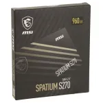 SSD накопитель 960 GB MSI Spatium S270, 2.5", SATA III — фото 5