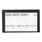 Блок питания ATX 650 W AeroCool Aero White 650 — фото 4