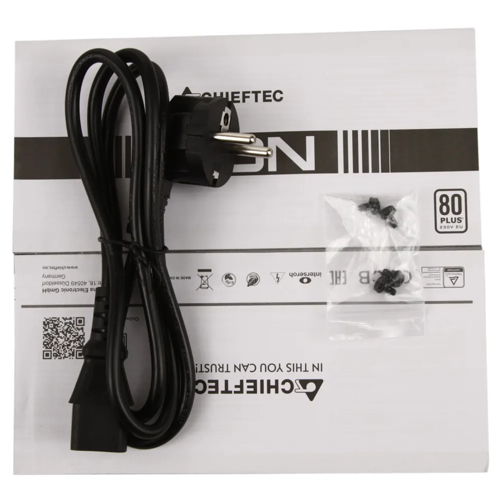 Блок питания ATX 600 W Chieftec EON ZPU-600S — фото 5